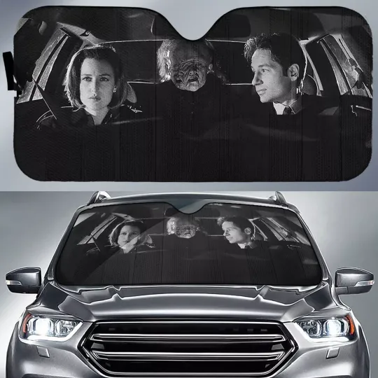 Discover X-Files TV Series Car Sun Shade XFiles Car Sun Shade