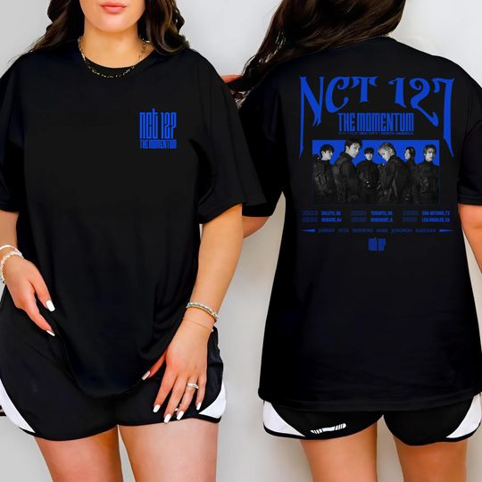 Discover NCT 127 The Momentum Tour 2025 T-Shirt, NCT 127 Shirt
