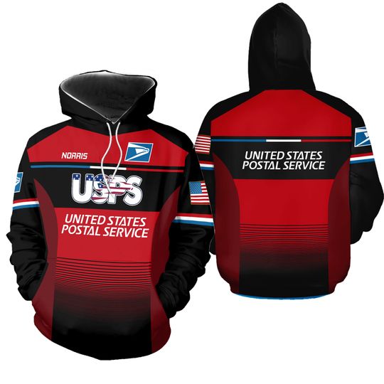 Discover Personalized Name Postal Worker Hoodie, Postal Worker 3D Printed Hoodie