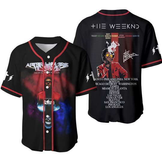 Discover Weeknds Baseball Jersey for Fans