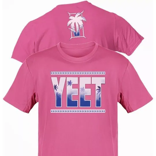 Discover Jey Uso Yeet Bloodline Pink T-shirt