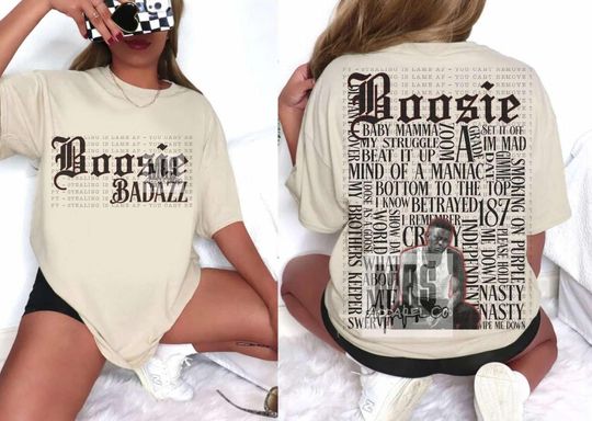 Discover Boosie Badazz song title tshirt Boosie music shirt gift