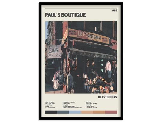 Discover Beastie Boys - Paul's Boutique Poster