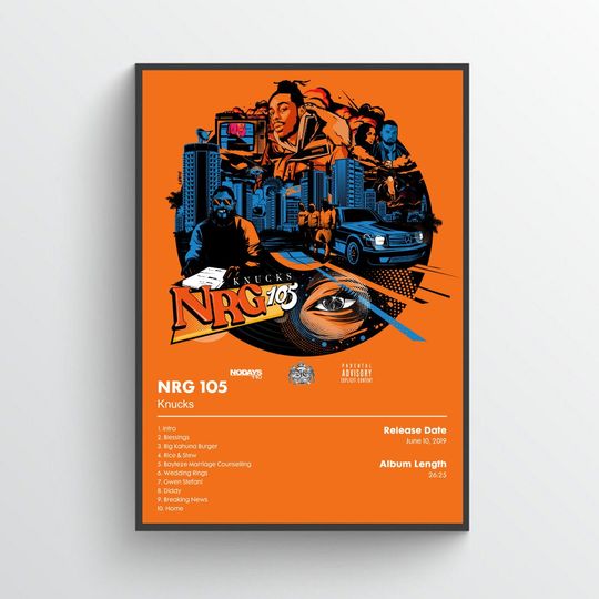 Discover Knucks - NRG 105- Album Poster