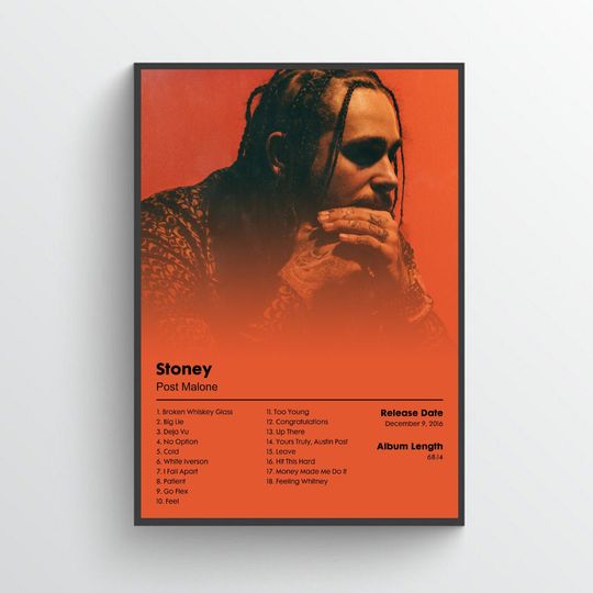 Discover Post Malone - Stoney - Album Poster