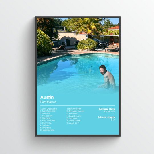 Discover Post Malone - Austin - Album Poster