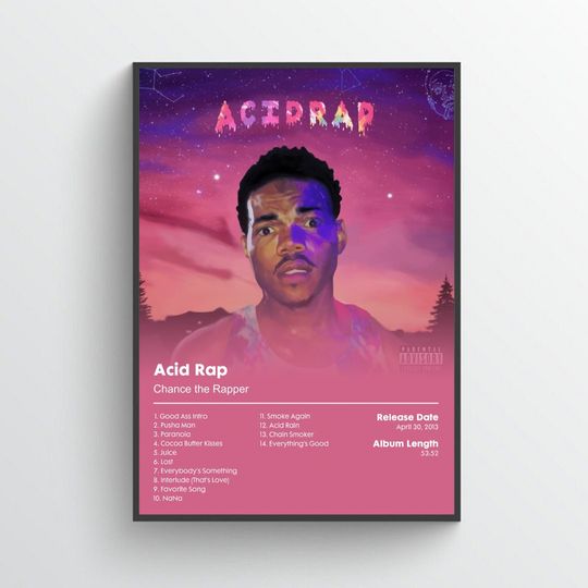 Discover Chance The Rapper - Acid Rap - Album Poster