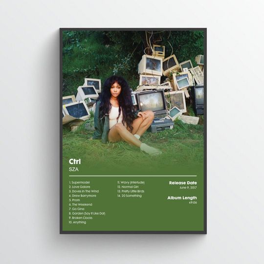 Discover SZA - Ctrl - Album Poster