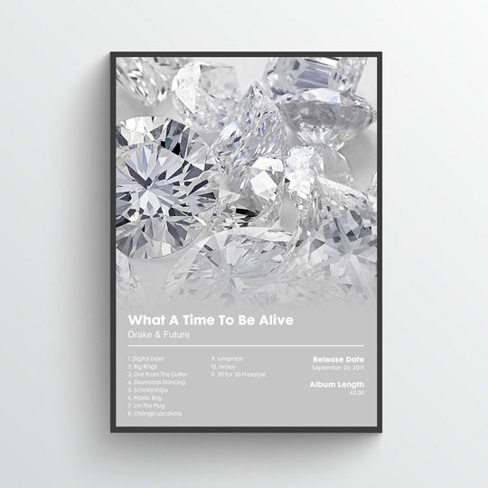 Discover Drake & Future - What A Time To Be Alive - Album Poster