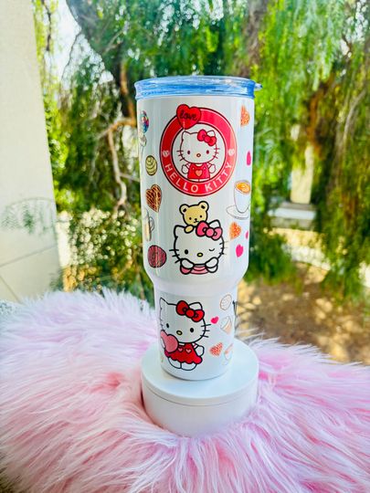 Discover Kitty and friends 40oz tumbler