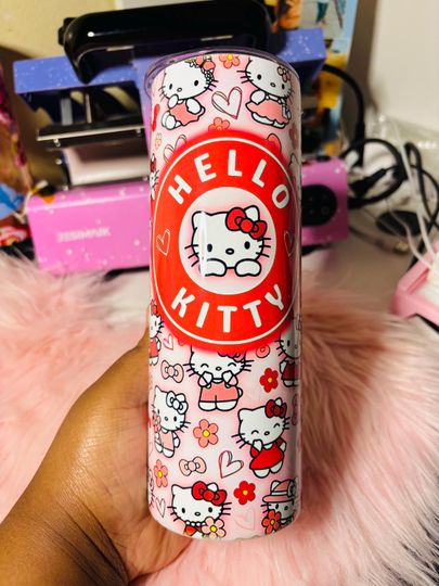 Discover cute kitty tumbler
