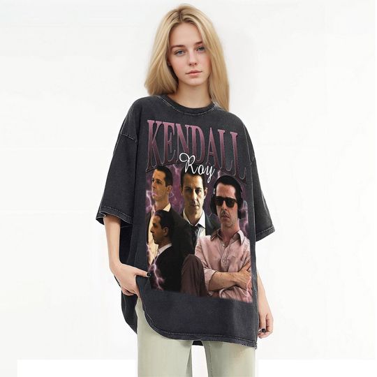 Discover Kendall Roy Vintage Washed T-Shirt, Kendall Roy Graphic Unisex Shirt