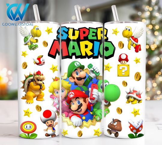 Discover Cartoon Characters 20 oz Skinny Tumbler, Movies Characters 20oz Skinny Tumbler