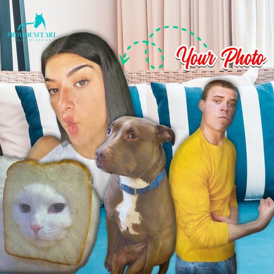 Discover Personalised Pillow With Picture, Funny Personalized Pillows, Pillow With Pictures