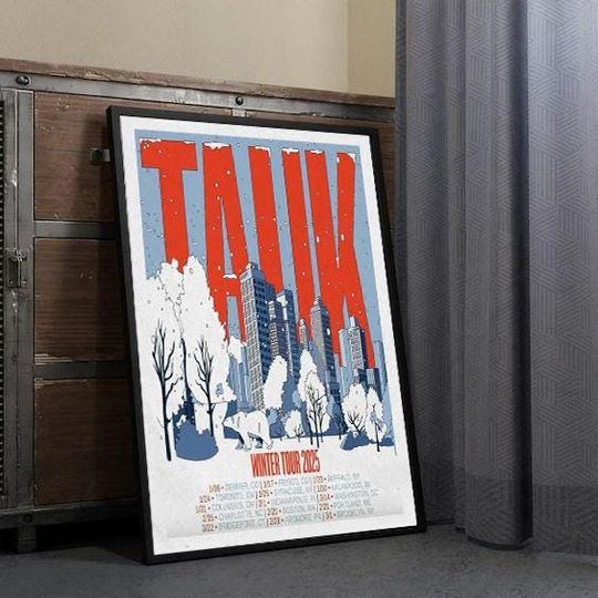 Discover Tauk Winter Tour 2025 Poster
