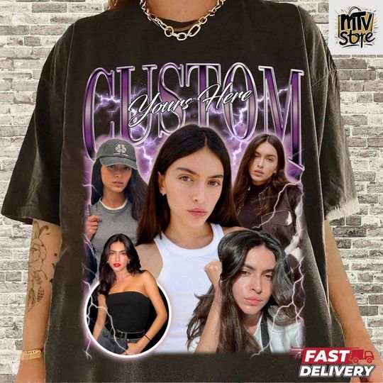 Discover Custom Your Own Bootleg Idea Shirt, Valentine Day T-Shirt, Custom 90s Vintage
