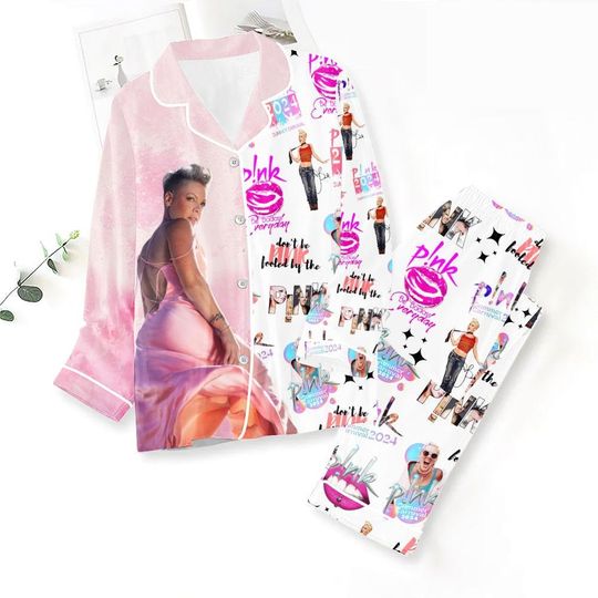 Discover Pink Concert Pajama Set - On Tour