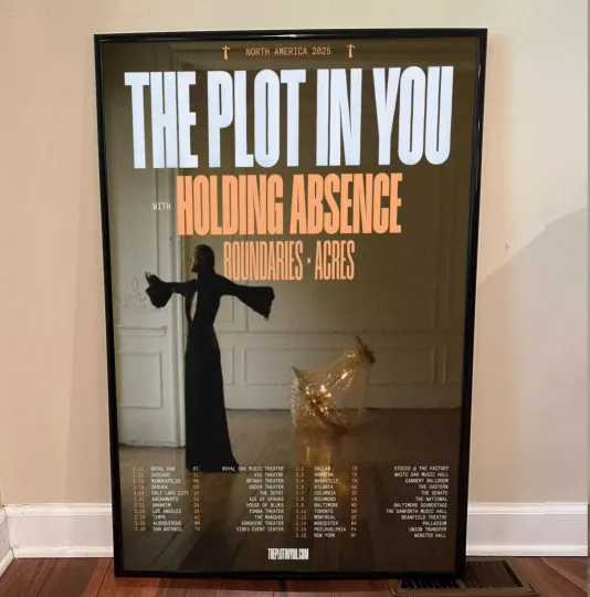 Discover The Plot in You - Tour 2025 Poster