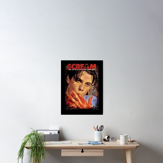 Discover Scream Movie b-illy Loomis Skeet Ulrich Poster