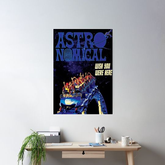 Discover Travis Astroworld Concert Poster