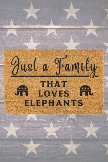 Discover Republican Doormat | Coir Doormat | Republican Party