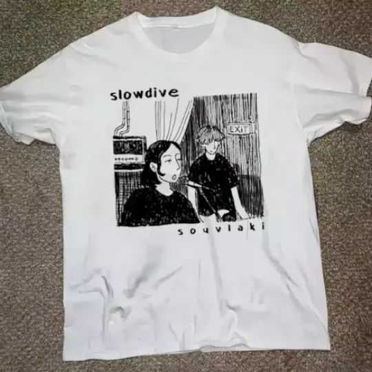 Discover Rare Slowdive Souvlaki Band Basic Gift For Fan T-shirt