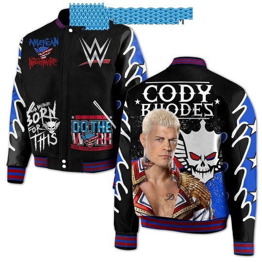 Discover Cody Rhodes Do The Work Baseball Jacket AOP Shirts Gift For Her Him