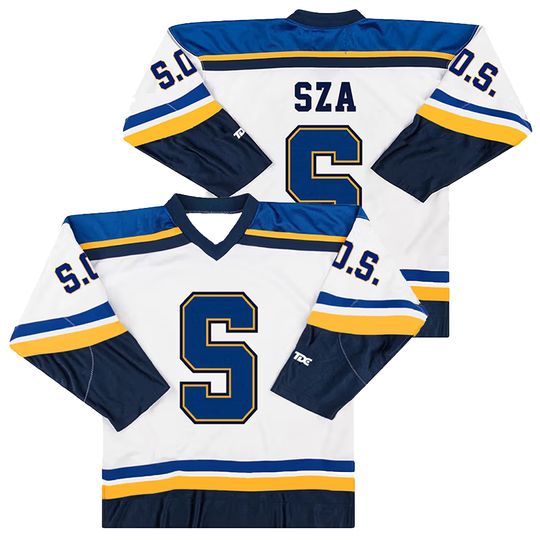 Discover SZA Jersey SOS Blind New Album MerchHockey Jersey