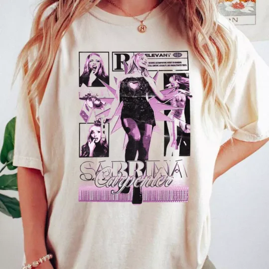 Discover Sabrina Carpenter Shirt Merch Cute Gift Tee TShirt