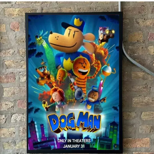 Discover Dog Man Movie (Jan 2025) poster