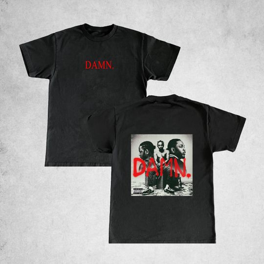 Discover Kendrick Lamar DAMN Shirt, DAMN T-shirt, Kendrick Lamar Merch
