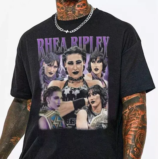 Discover Rhea Ripley Vintage Shirt, Gift For Fan