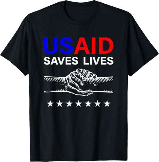 Discover USAID Saves Lives T-Shirt