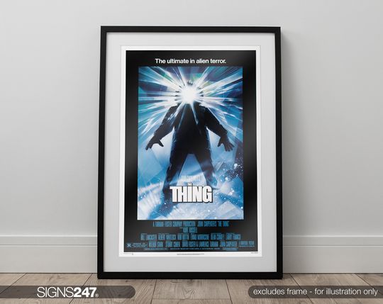 Discover The Thing John Carpenter Poster