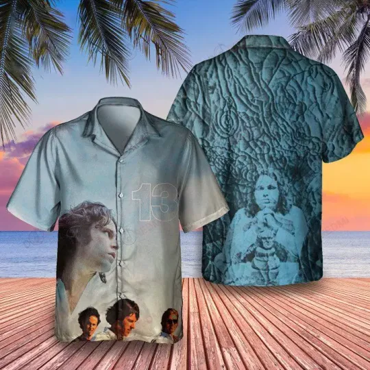 Discover The Doors 13 Album Cover Hawaiian Shirt