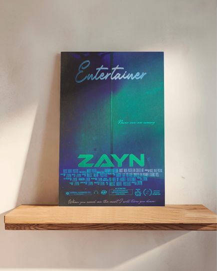 Discover ENTERTAINERZayn Music Movie Poster