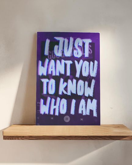 Discover Iris - Goo Goo Dolls Spotify Lyric Poster