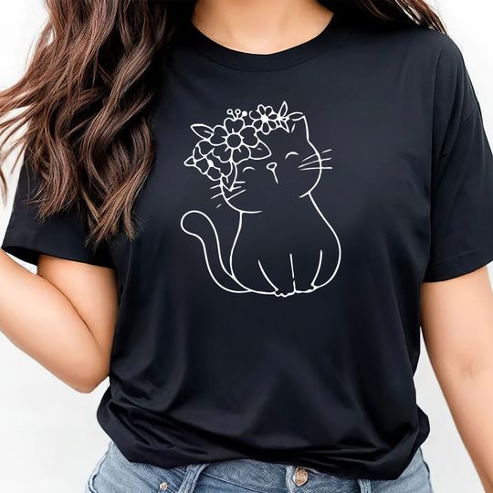 Discover Un Deux Trois Cat shirt, Gifts for Cat Lovers, Cat tee shirt, Cat Tee