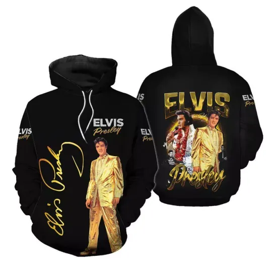 Discover Elvis Presley 3D Hoodie Hoodie 3d - all printed