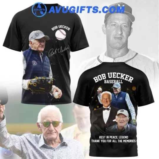 Discover Bob Uecker Rest In Peace Legend Thank You 3D Shirt