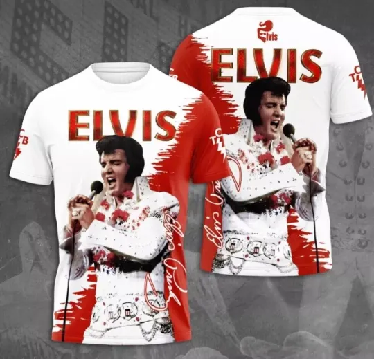 Discover Elvis Presley Shirt, Elvis Presley 3D T-Shirt