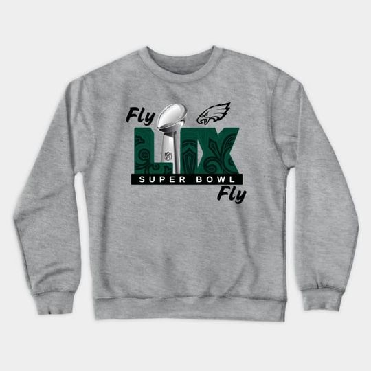 Discover Fly Eagles Fly Champs - Eagles Football - Crewneck Sweatshirt