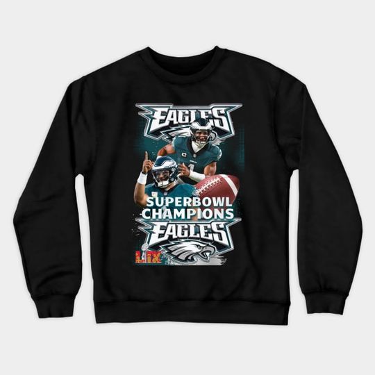 Discover Eagles Champions - Eagles Football - Crewneck Sweatshirt