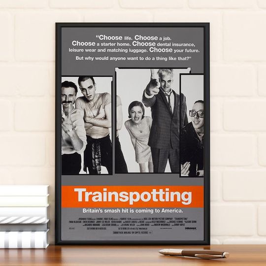 Discover Trainspotting Movie Poster, Room Decor, Home Decor, Wall art, Gifts for him