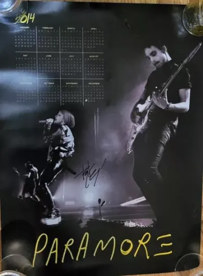Discover Hayley Williams from the band Paramore Poster