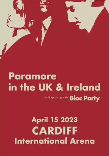 Discover PARAMORE This Is Why 2023  Tour Poster