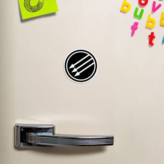Discover Three Arrows - Anti Fascist Magnet