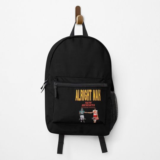 Discover Travis Kelce And Jason Kelce Alright Nah Backpack