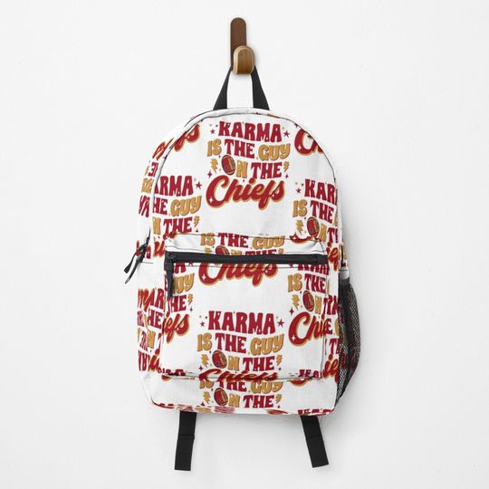 Discover Karma Is The Guy OnThe Chiefs Backpack