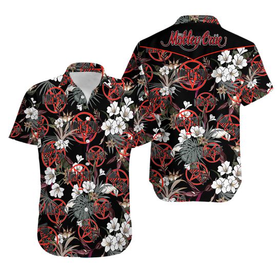 Discover MOTLEY CRUE Hawaiian shirt, aloha, aloha shirt 3d summer, beach, hot